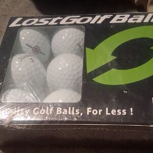 LostGolf Recycled Golf Balls - 12 Pack Sealed Box